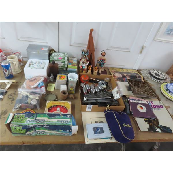 BP Die Cast, Cake Decorator Set, Train Accessories, Figurines, Vintage