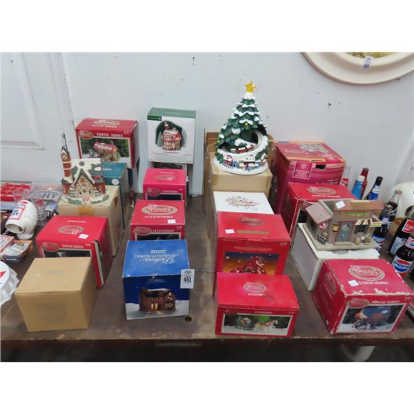 20-Holiday Home Miniature Décor Houses - 20 X $