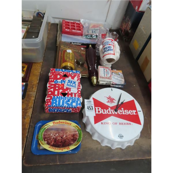 Asst. Budweiser Memorabilia