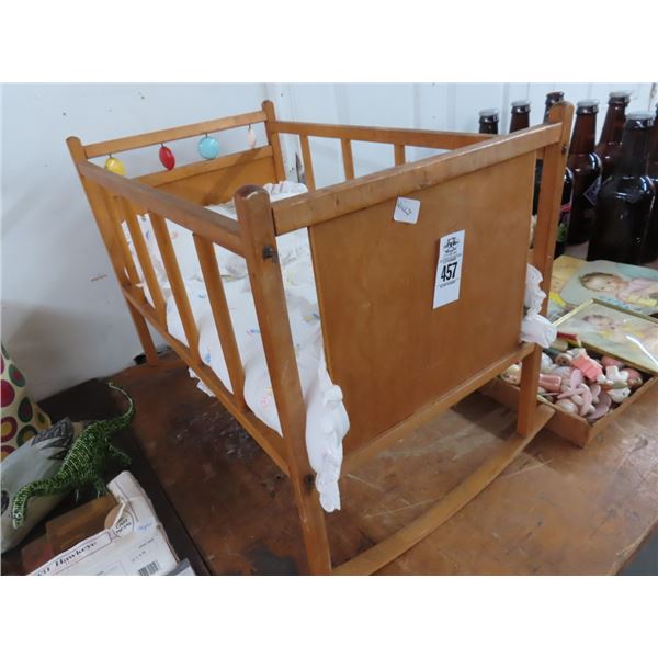 Vintage Rocking Bassinet