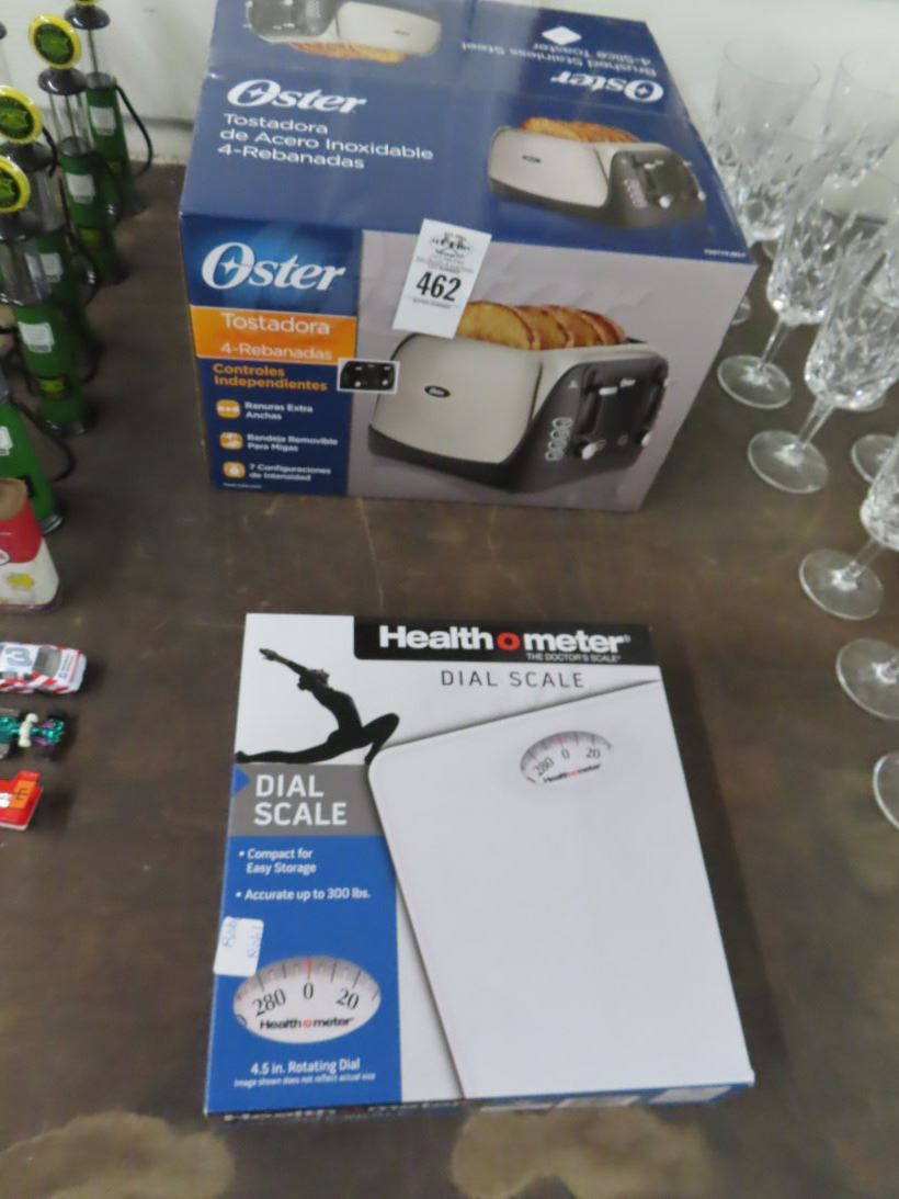 Oster 4 Slice Toaster, Dial Scale