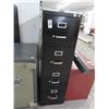 Image 1 : Black 4 Drawer File Cabinet