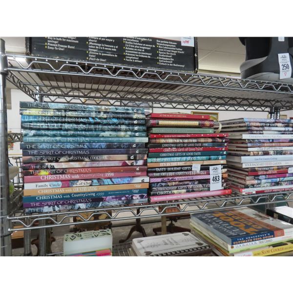 Asst. Books w/Holidays/Gardening/Cooking/Magmad