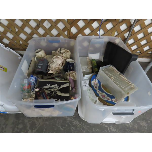 Bins w/Test Tubes, Elvis Memorabilia, Vintage Souvenirs