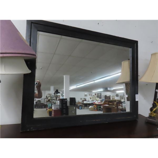 Black Framed Large Wall Mirror - No Shipping