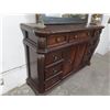 Image 2 : Burl Ornate Buffet Cabinet
