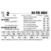 Image 1 : HA PSI 4004