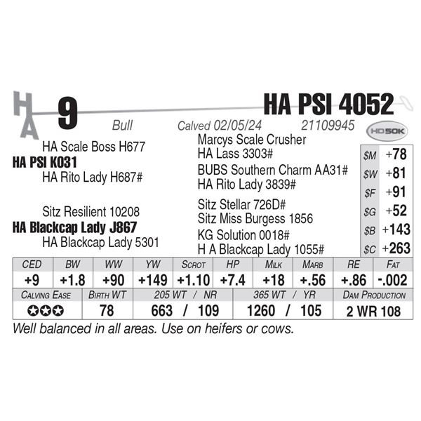 HA PSI 4052