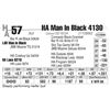 Image 1 : HA Man In Black 4130