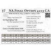 Image 1 : NA Final Option 4103 CA