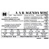 Image 1 : A A R Agenda M207