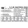 Image 1 : A A R Agenda 4554