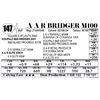 Image 1 : A A R Bridger M100