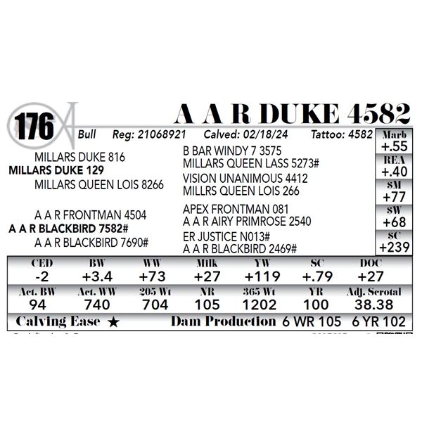 A A R Duke 4582