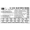 Image 1 : A A R Agenda M186