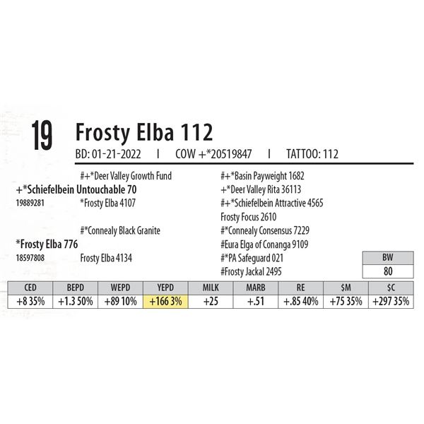 Frosty Elba 112
