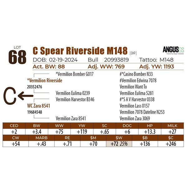 C Spear Riverside M148