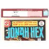 Image 2 : JONAH HEX #1 1977 DC CGC 9.2 JGL COVER & ART