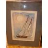 Image 1 : "Schooner off Key West" pencil,signed Robert Kennedy