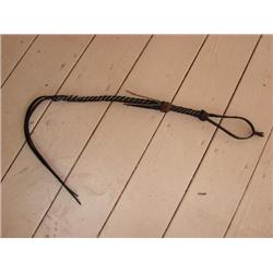 Leather whip (36" long)