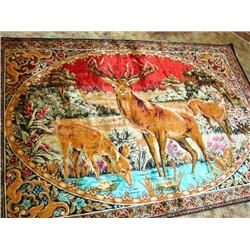 1960's Deer Tapestry