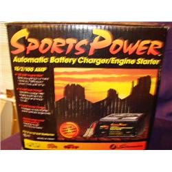 Sports Power-Automatic Battery Charger/Engine Starter