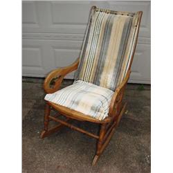 Antique Padded Rocker