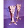 Image 1 : Pair of Crystal Candleholders