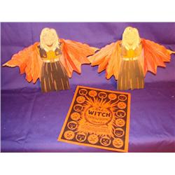 3 Old Halloween Items-Mint condition!