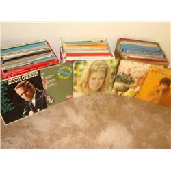 3 Large boxes of LP's-mostly country