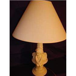 Cherub Lamp with Shade