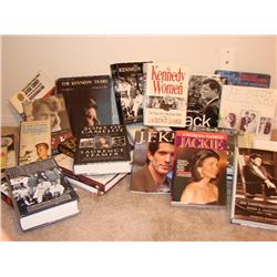 2 boxes of books-All are about the Kennedy Family