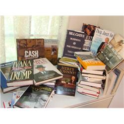 3 boxes of books-biography & autobiography