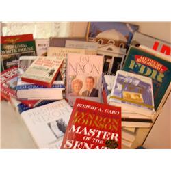 2 boxes of books-Presidents of the US & their families