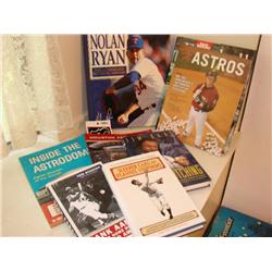 Box of books on sports-including Astro's