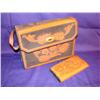 Image 1 : Hand tooled Leather Purse & Wallet