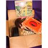 Image 1 : Box of old 45's