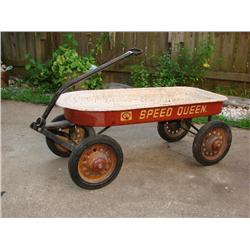 Speed Queen Red Wagon
