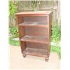 Image 1 : Solid Wood Bookcase with Bun Feet