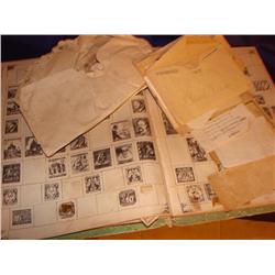 Stamp Album &  Loose Stamps