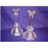 Image 1 : 2 Crystal Candleholders
