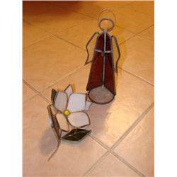 Stained Glass Angel & Magnolia