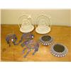Image 1 : Candleholders & Candle Items-7 items total