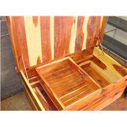 Cedar Chest w/Sliding Inside Tray