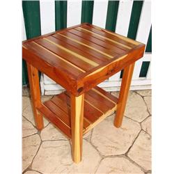 Small Cedar Table