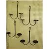 Image 1 : 4 Wall Hanging Metal Candle Sconces