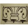 Image 1 : 4 Metal Wall Hanging Candle Holders