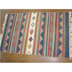 South West Throw Rug w/Fringe