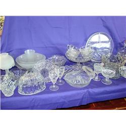 Huge Amount of Glassware-apprx. 35 pieces!