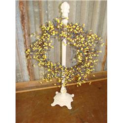 Wreath Stand with wreath